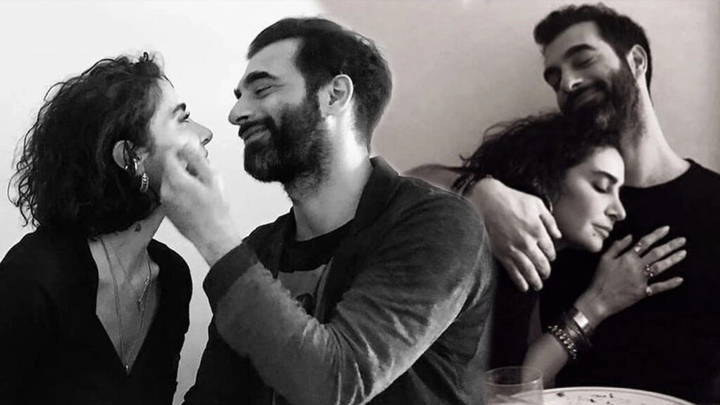 Sıla ve İlker Kaleli Harbiye’de aşka geldi