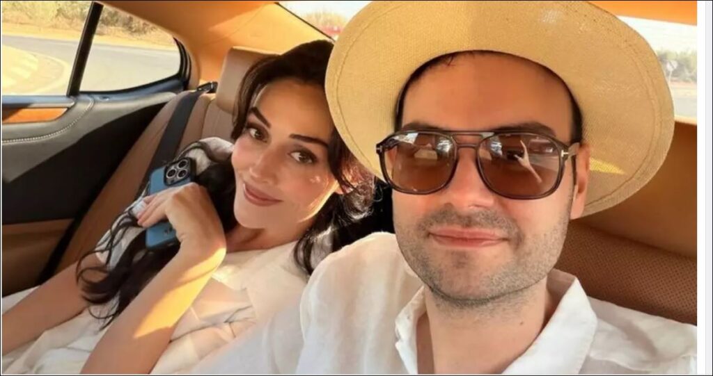 Romantik anlarını paylaştılar